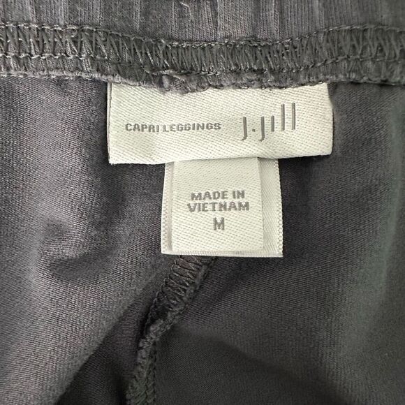 J. Jill Capri Leggings Pants Gray size Medium - Picture 5 of 6